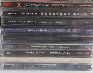 Lote 8 CDs Hard Rock Heavy 36€ LEER DISPONIBLES