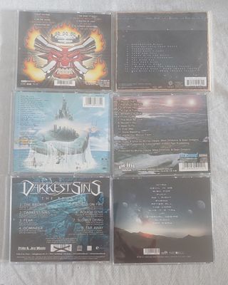 Lote 8 CDs Hard Rock Heavy 36€ LEER DISPONIBLES