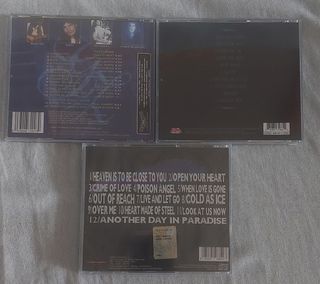 Lote 8 CDs Hard Rock Heavy 36€ LEER DISPONIBLES