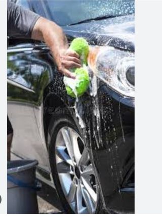 limpieza a mano de vehiculos