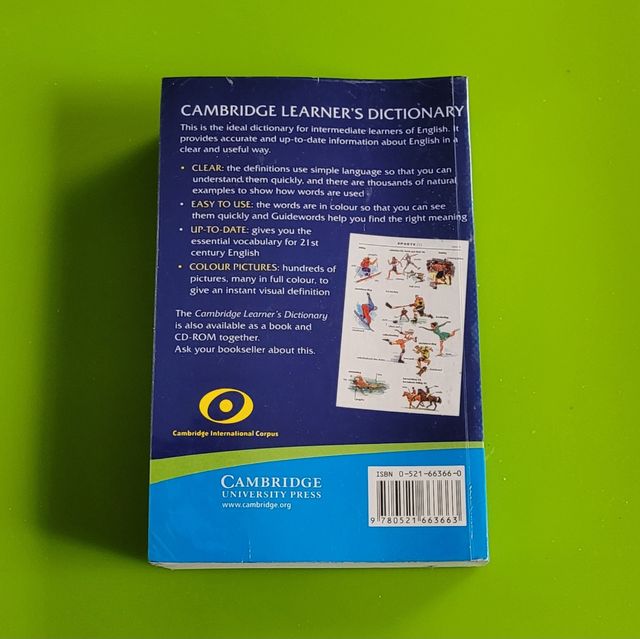 Diccionario de inglés de Cambridge