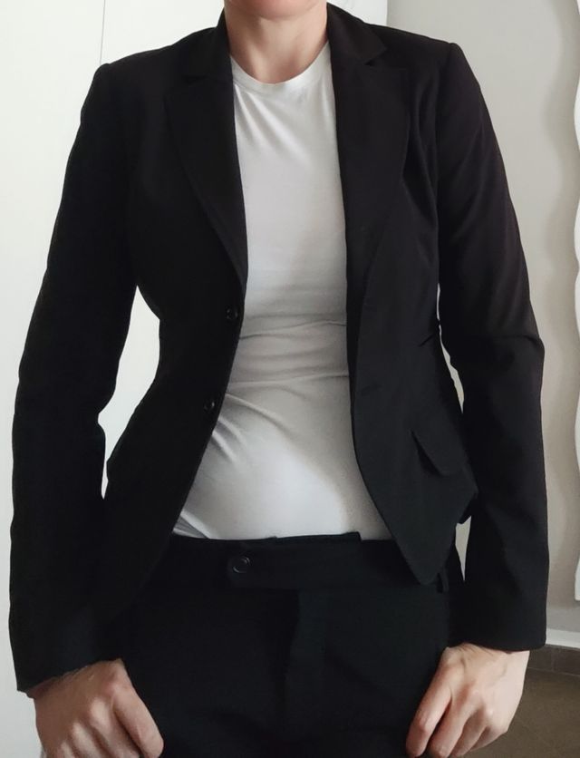 Giacca nera Stefanel tg 40