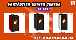 OPORTUNIDAD ESTUFA TERESA AL 50%