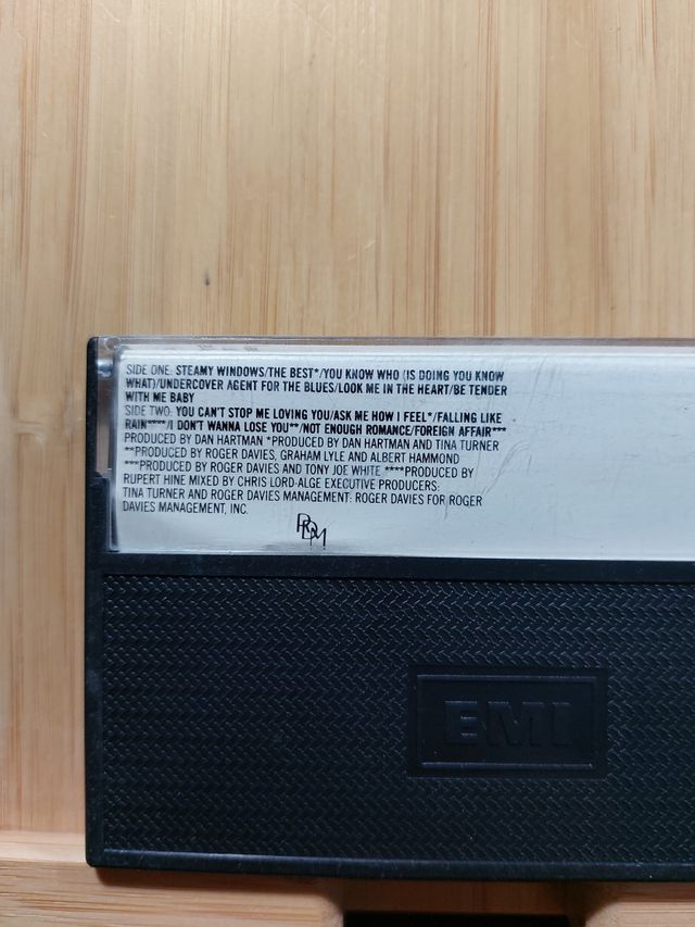 Cassetta audio Tina Turner.