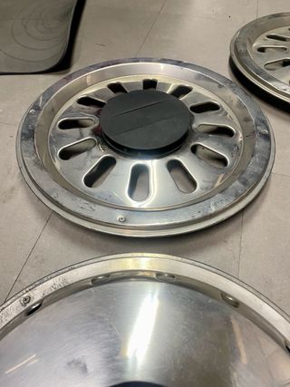 tapacubos inox 16”