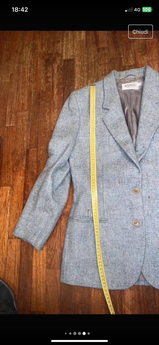 Giacca azzurra Aspesi