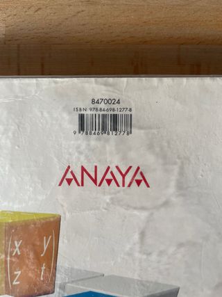 Libro de Matemáticas II Anaya