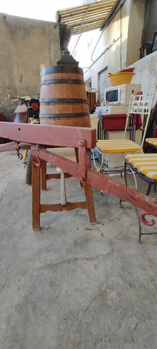 BASCULA BALANZA GIGANTE ANTIGUO ALMACEN PIENSOS