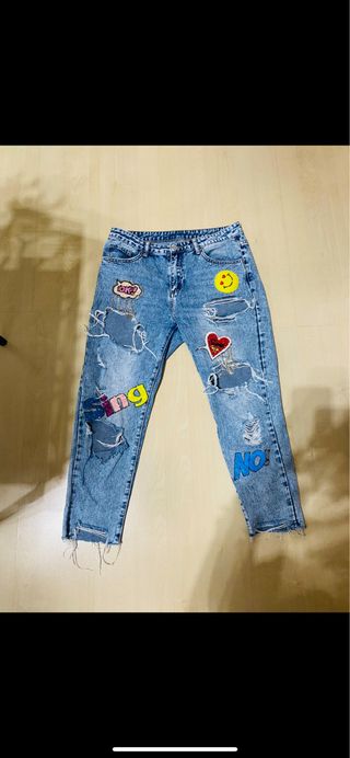 jeans taglia large