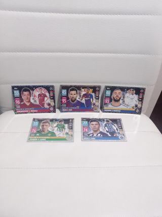 5 Cartas Master and Apprentice - Match Attax 21/22