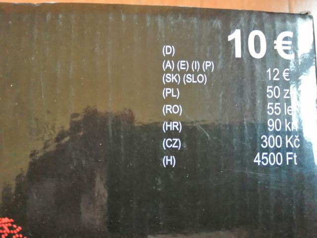 Adorno LED con mensaje luminoso.