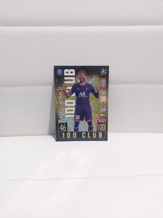 Carta Neymar 100 Club - Match Attax 21/22