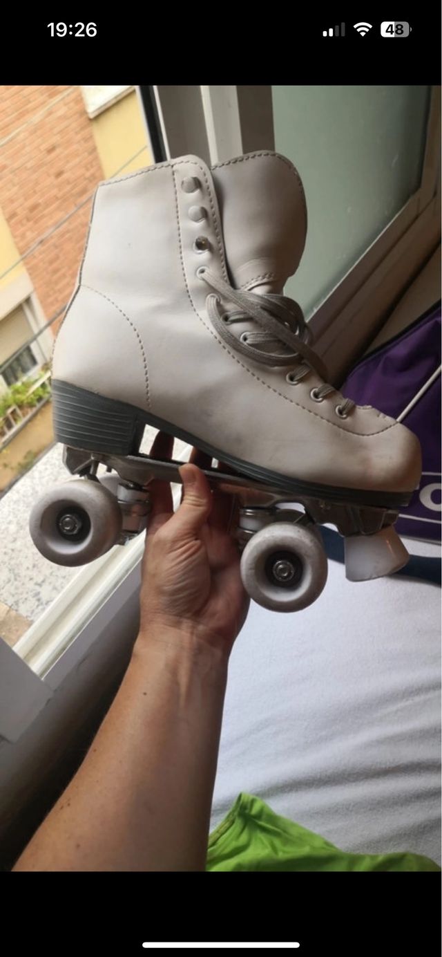 Patines de Patinaje Artistico con fundas y mochila