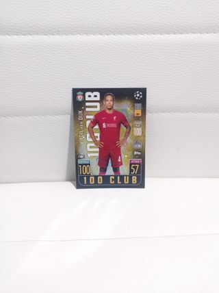 Carta Van Djik 100 Club - Match Attax 21/22