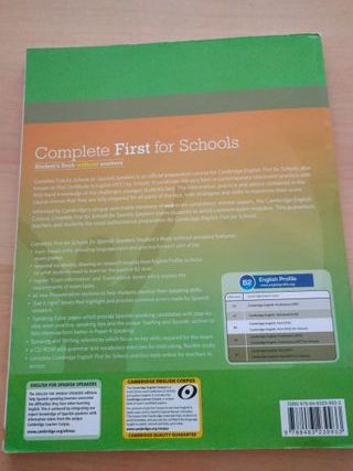 First for school workbook+student`s book