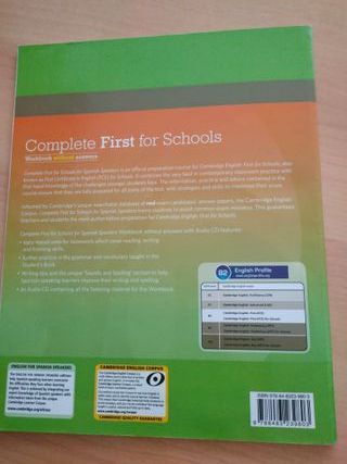First for school workbook+student`s book