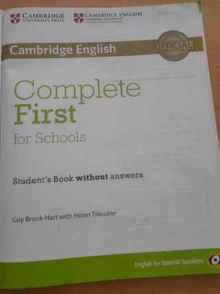 First for school workbook+student`s book
