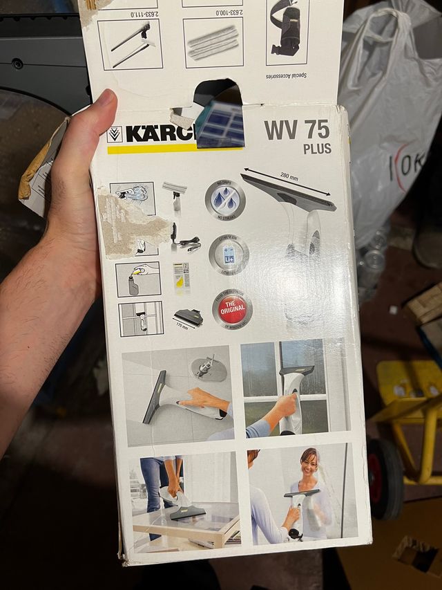 Limpiacristales Karcher WV 75Plus
