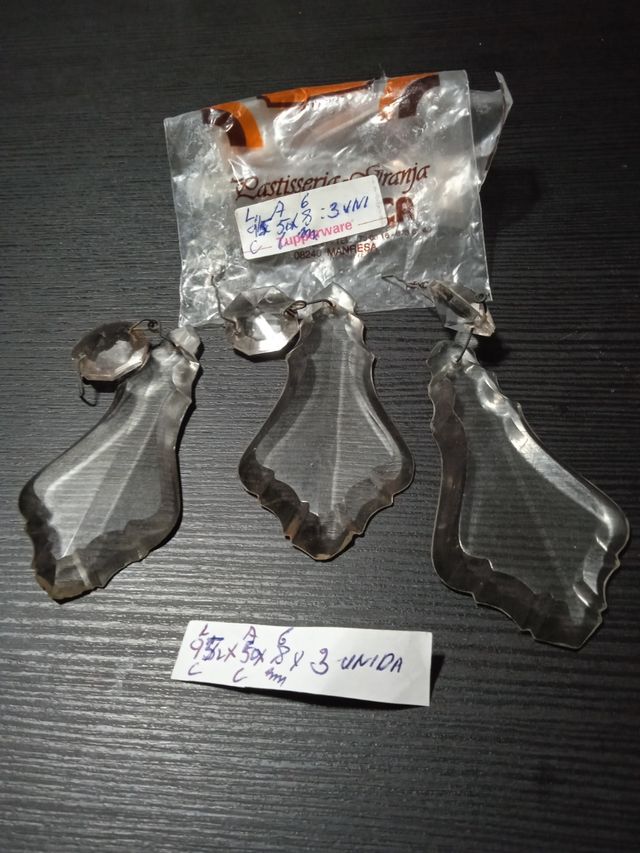 Cristales para lámparas vintage