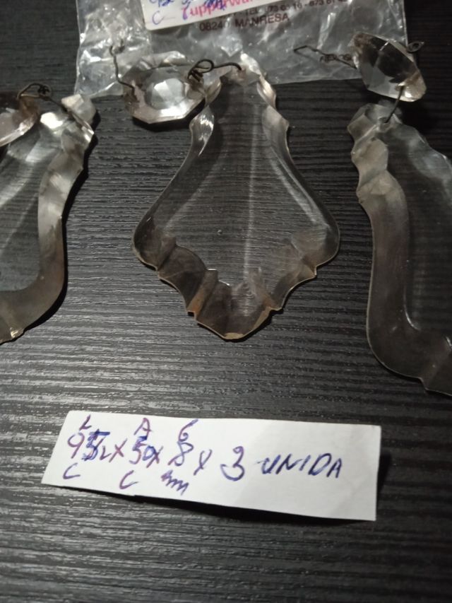 Cristales para lámparas vintage