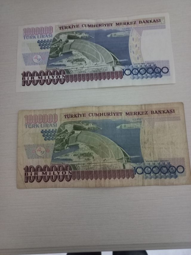 2 banconote turchia