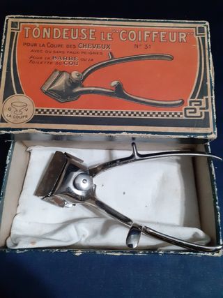 2 afeitadoras vintage en estuche original