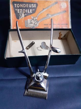 2 afeitadoras vintage en estuche original