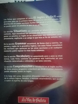 Curso El inglés es fácil.