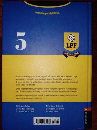 Locos por el fútbol. Un balón con efecto