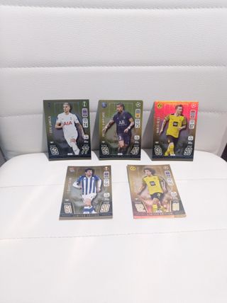 5 Cartas Gold Limited Edition - Match Attax 21/22