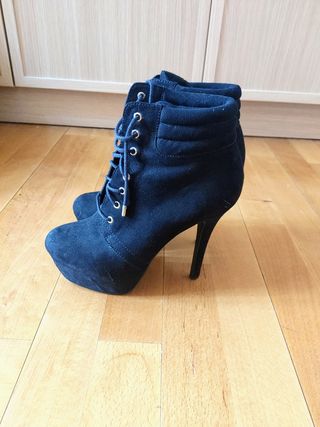 Botines de tacon
