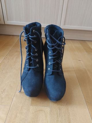 Botines de tacon