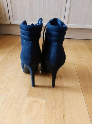 Botines de tacon