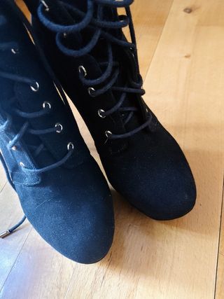 Botines de tacon