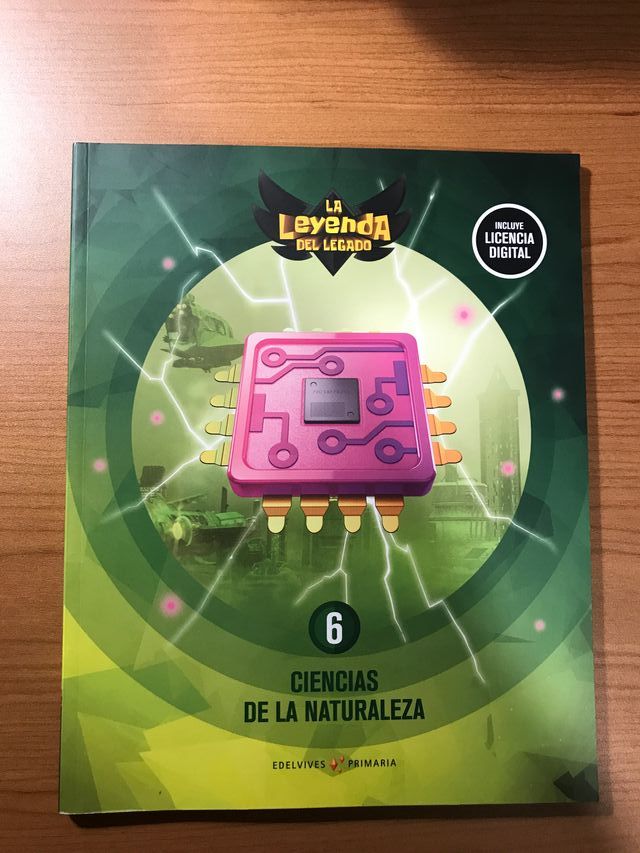 Libro Leyenda Legado. Ciencias Naturaleza. 6º Prim