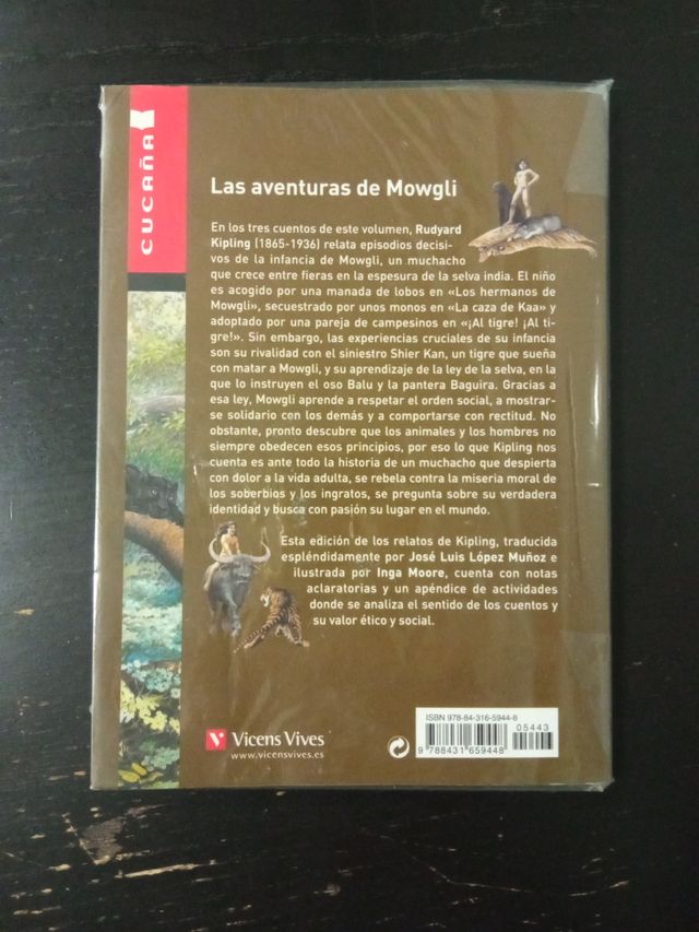 Libro Las aventuras de Mowgli/ mogli