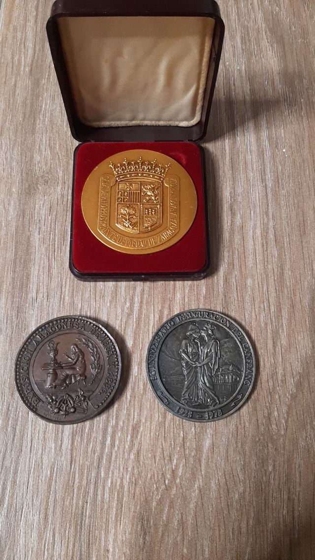 ARAGÓN. Medallas conmemorativas. OPoRTUNIDAD