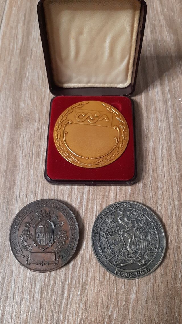 ARAGÓN. Medallas conmemorativas. OPoRTUNIDAD