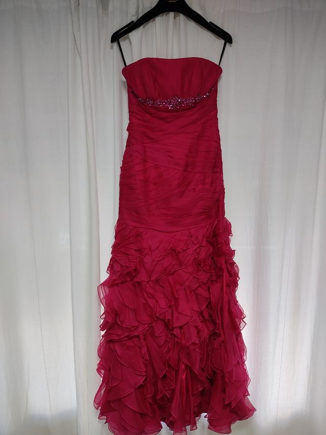 Vestido color Frambuesa Aire