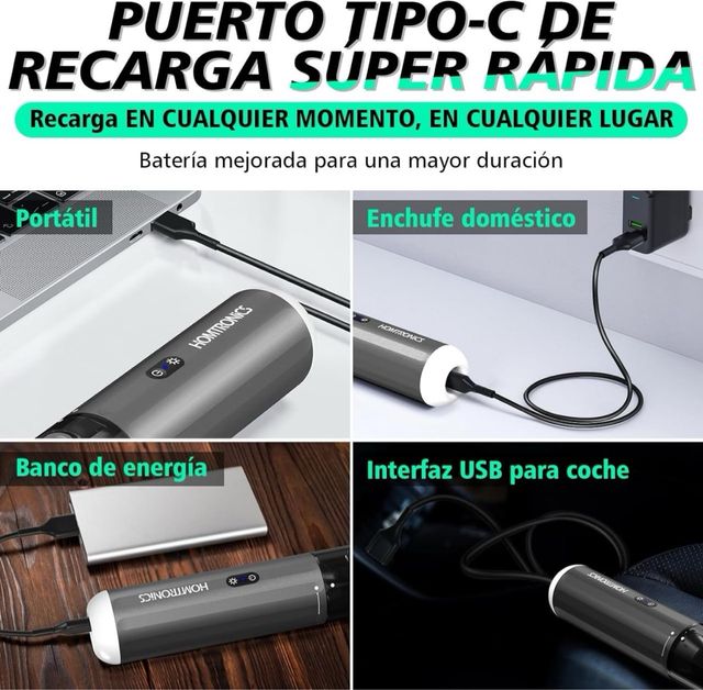 Mini aspirador precintado