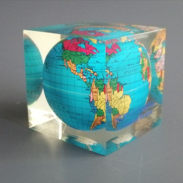 Pisapapeles metacrilato Nestlé años 80