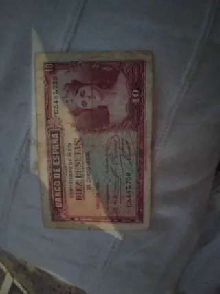 Billetes antiguos