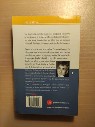 El hijo del acordeonista Bernardo Atxaga