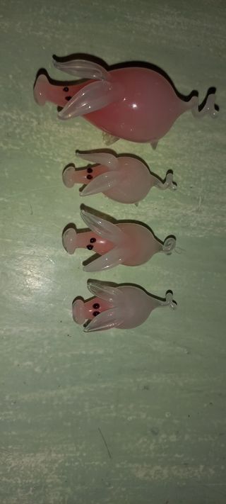 Peças decorativas cristal murano