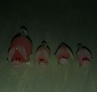 Peças decorativas cristal murano