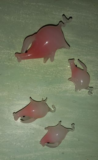 Peças decorativas cristal murano