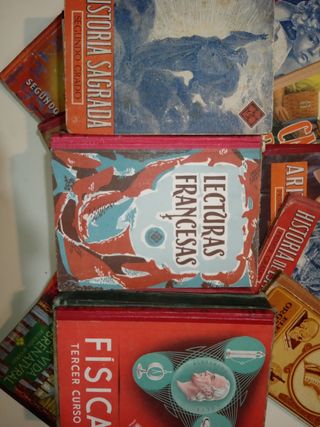 ANTIGUOS LIBROS DE TEXTO AÑOS 20