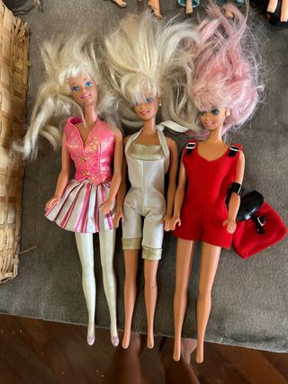 set 3 barbie anni 90
