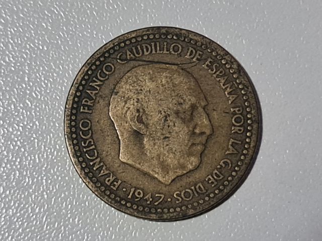 1 Peseta 1947 19-50