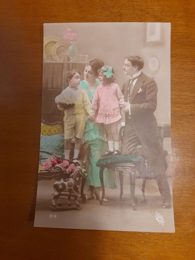 COLECION DE 6 POSTALES MUY ANTIGUAS